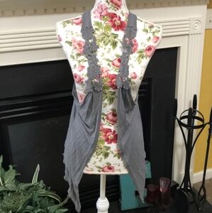Gray Women's Sweater Vest